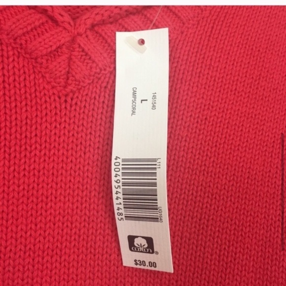 Kim Rogers V Neck Sweater Size Large - Picture 4 of 5